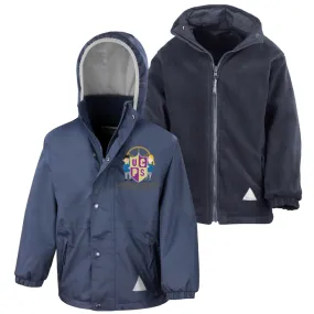 Usworth Colliery Primary School Navy Waterproof Coat