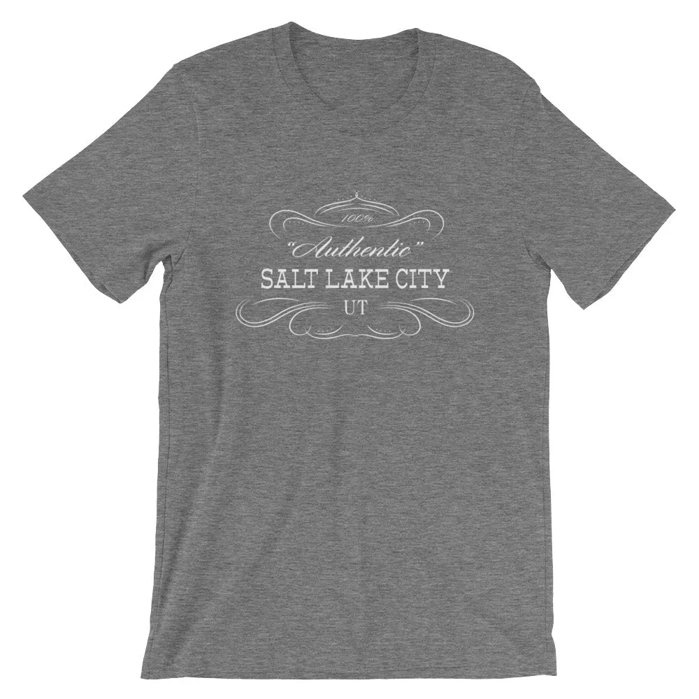 Utah - Salt Lake City UT - Short-Sleeve Unisex T-Shirt - Authentic