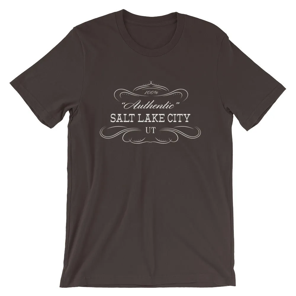 Utah - Salt Lake City UT - Short-Sleeve Unisex T-Shirt - Authentic