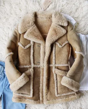 Vintage 70's Shearling Cozy Coat