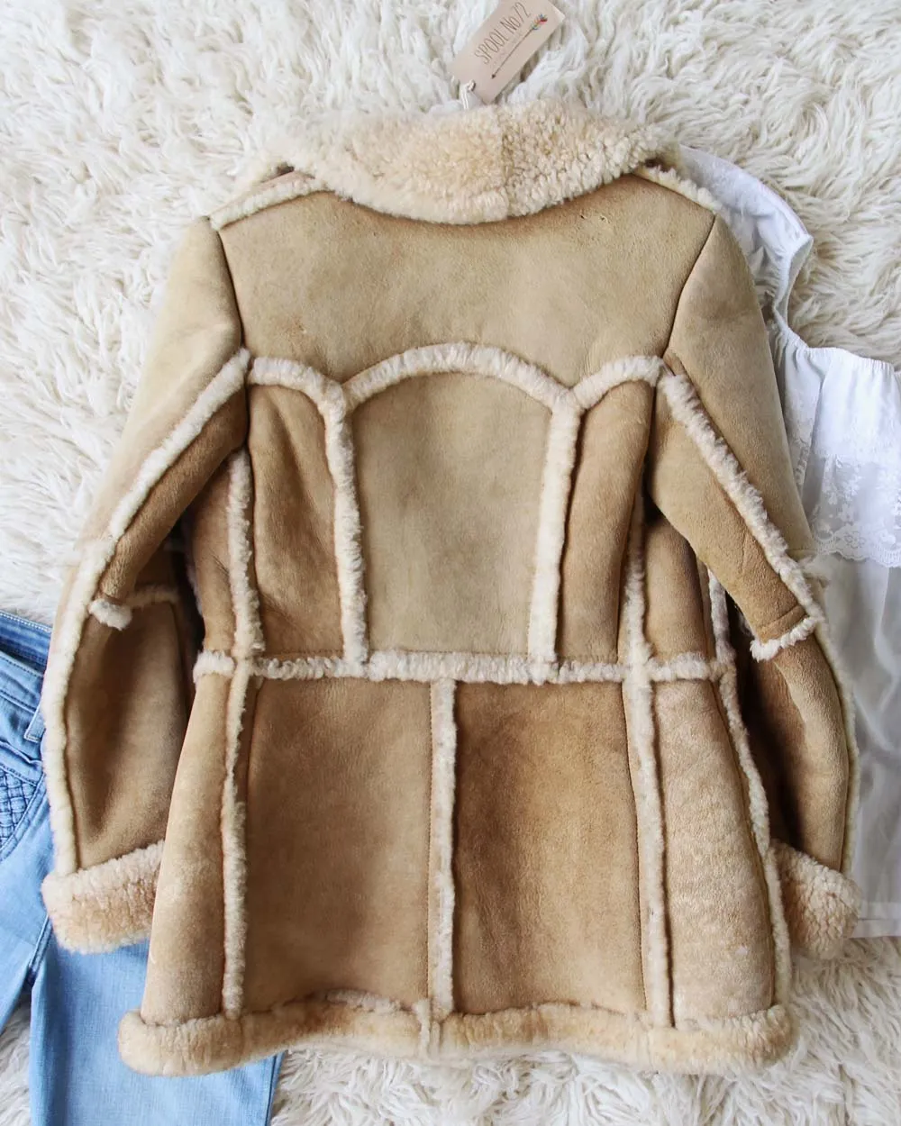 Vintage 70's Shearling Cozy Coat