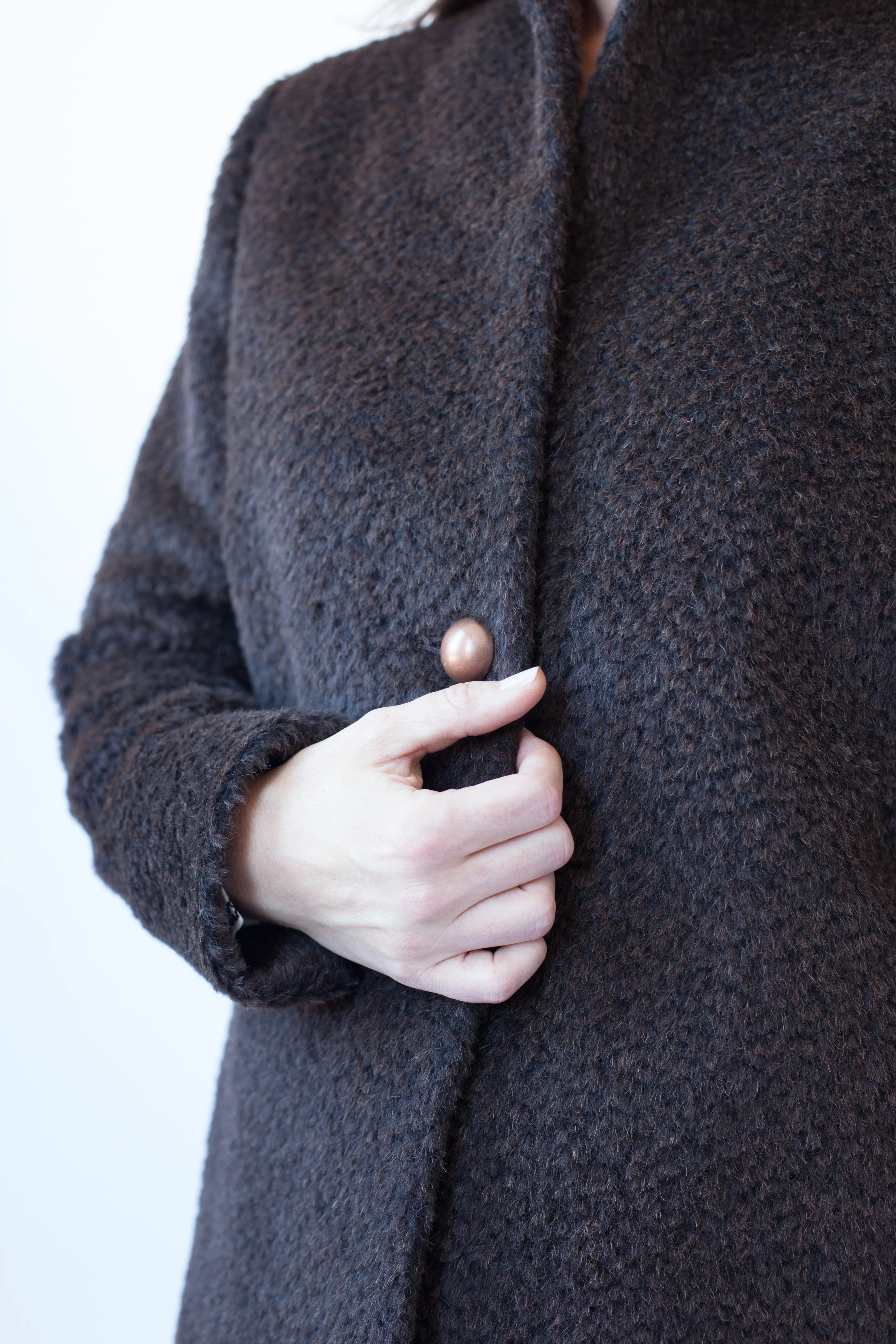 Waldorf Weekend Coat - Chocolate Brown