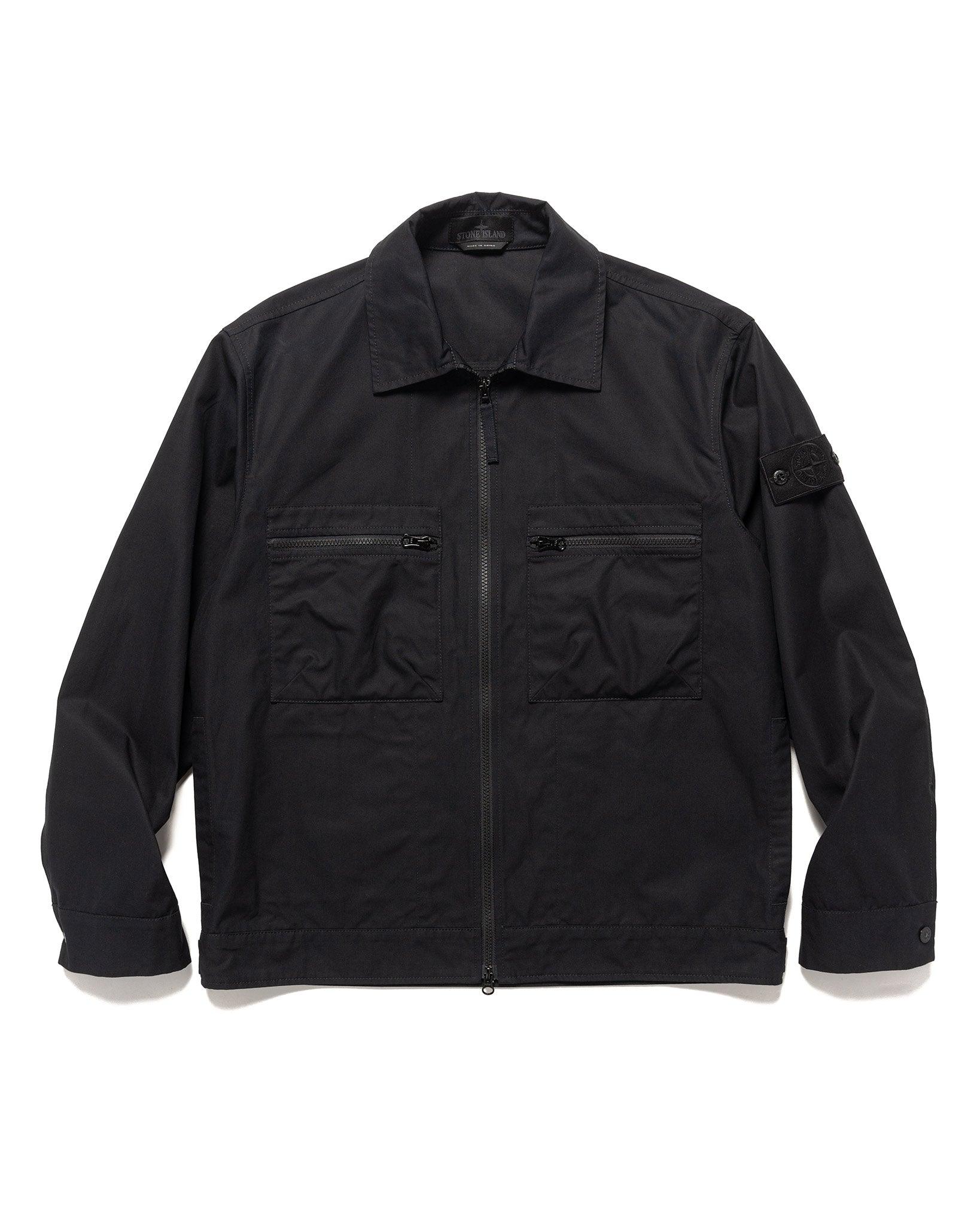 Weatherproof Cotton Canvas Ghost Piece Field Jacket Black