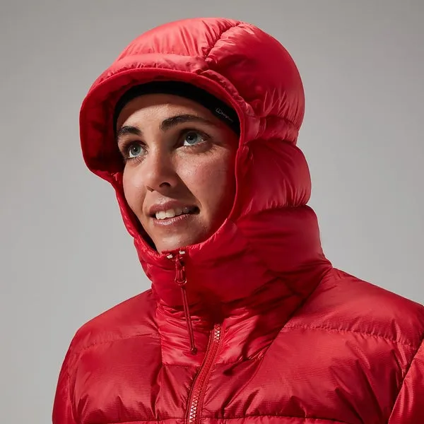 Women's MTN Arete Ultra Down Hoody - Red