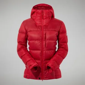 Women's MTN Arete Ultra Down Hoody - Red