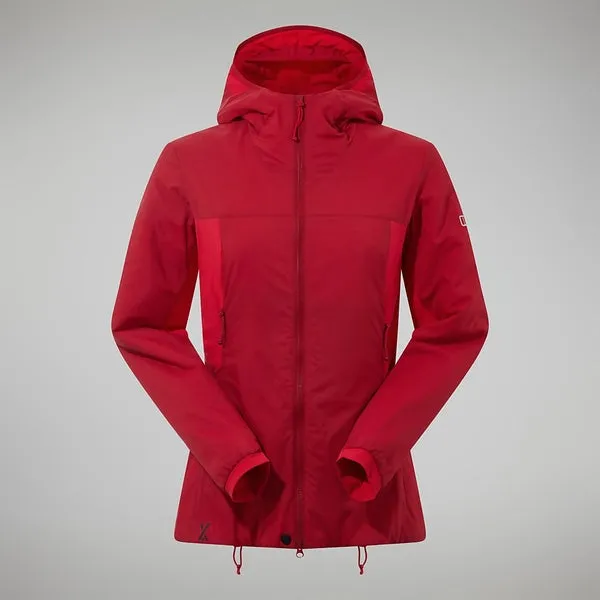 Women's MTN Seeker MW Synthetic Hoody - Dark Red/Red