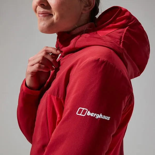 Women's MTN Seeker MW Synthetic Hoody - Dark Red/Red