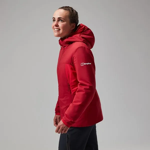 Women's MTN Seeker MW Synthetic Hoody - Dark Red/Red