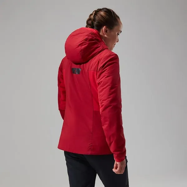 Women's MTN Seeker MW Synthetic Hoody - Dark Red/Red