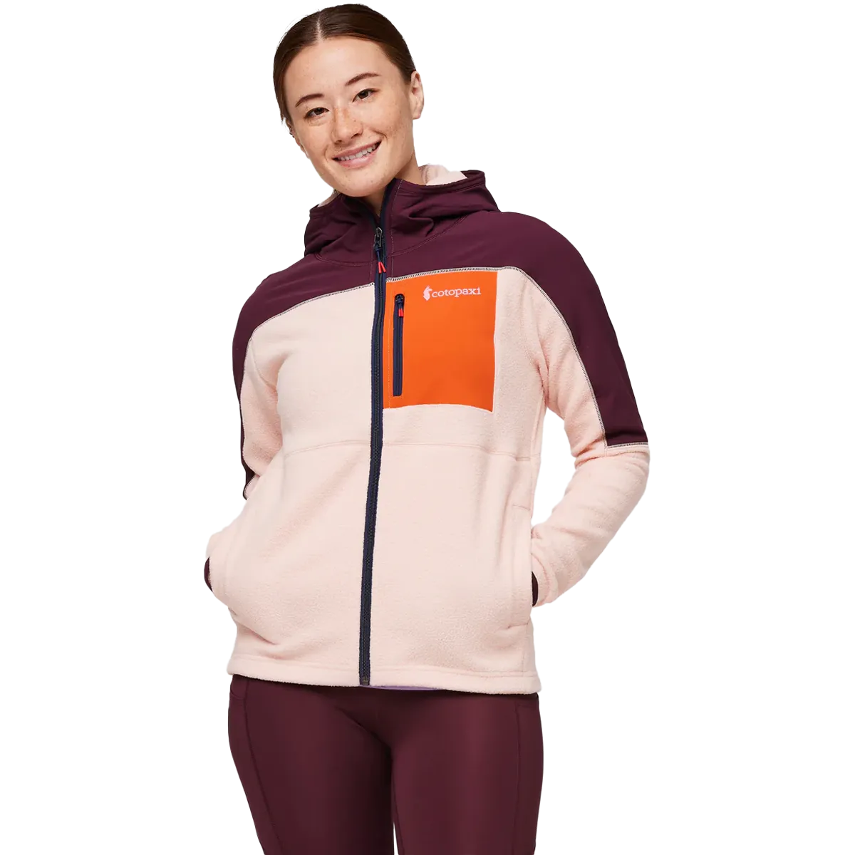 Women's Abrazo Hooded Full Zip Fleece Jacket