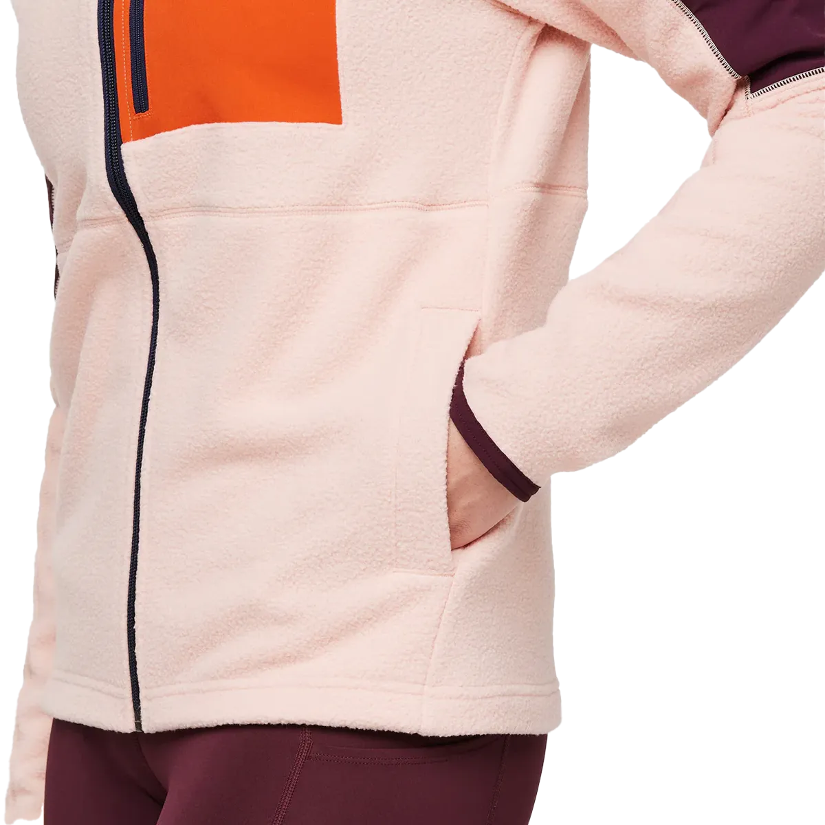 Women's Abrazo Hooded Full Zip Fleece Jacket