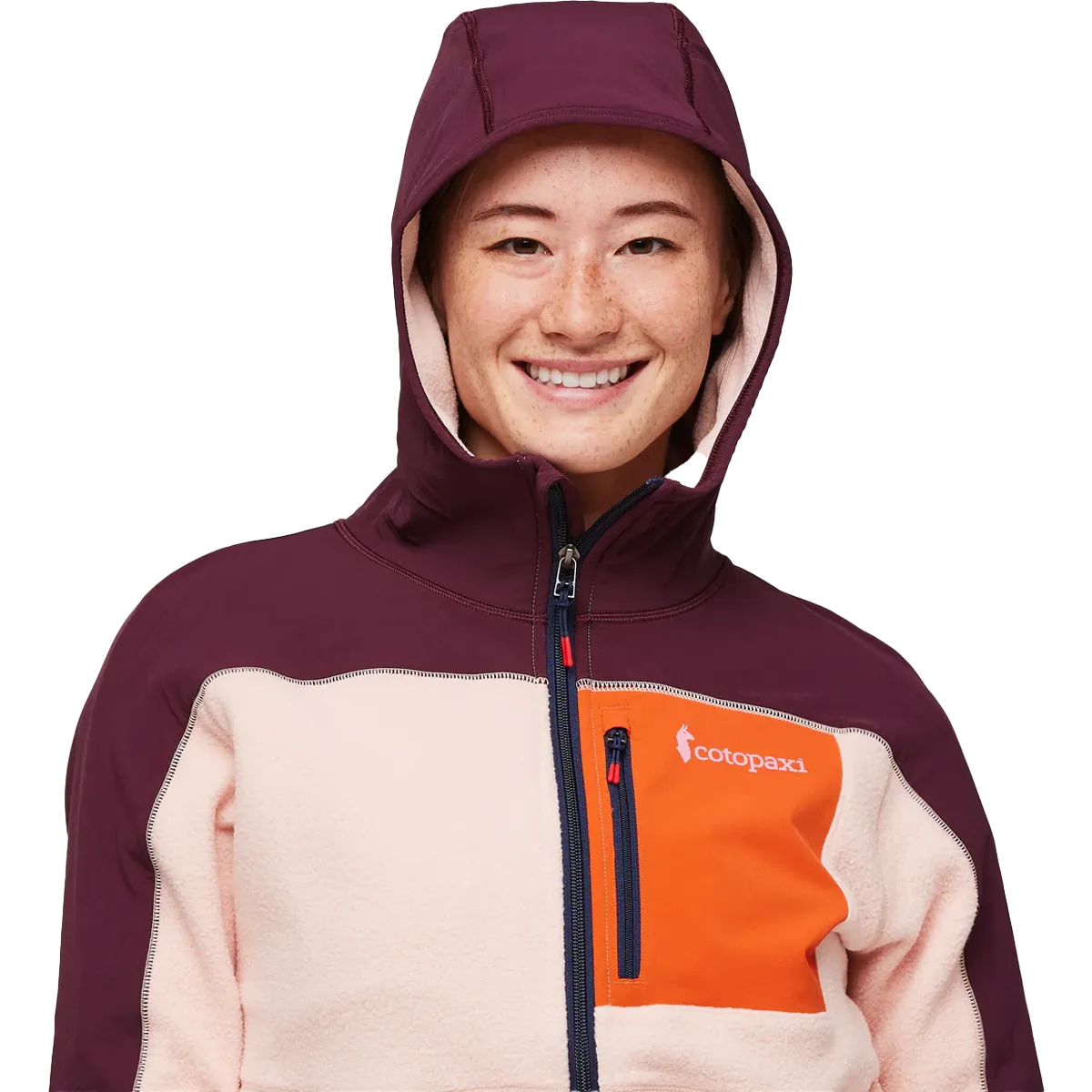 Women's Abrazo Hooded Full Zip Fleece Jacket