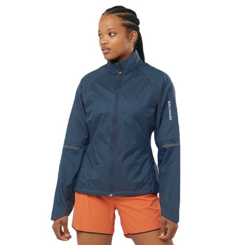 Women's Salomon Sense Flow Jacket Carbon/Carbon