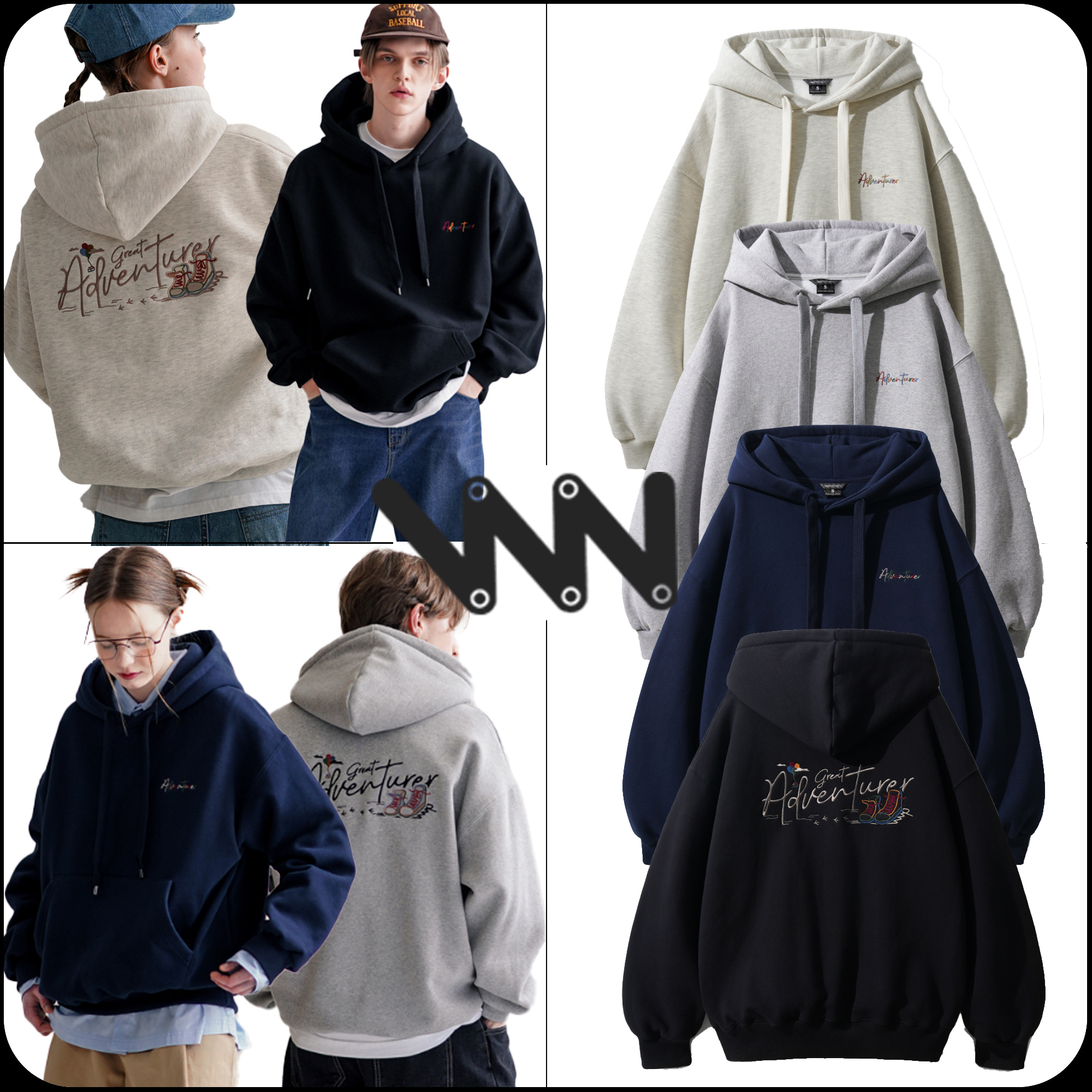 WV PROJECT  |[WV PROJECT]★GRATE HOODIE