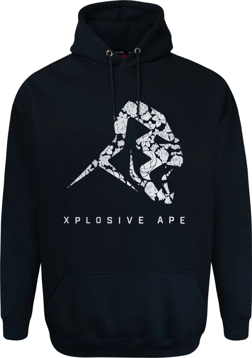 Xplosive Ape 4 Pack Boarded, Roses, Sprayed & Origins Hoody Set - Navy