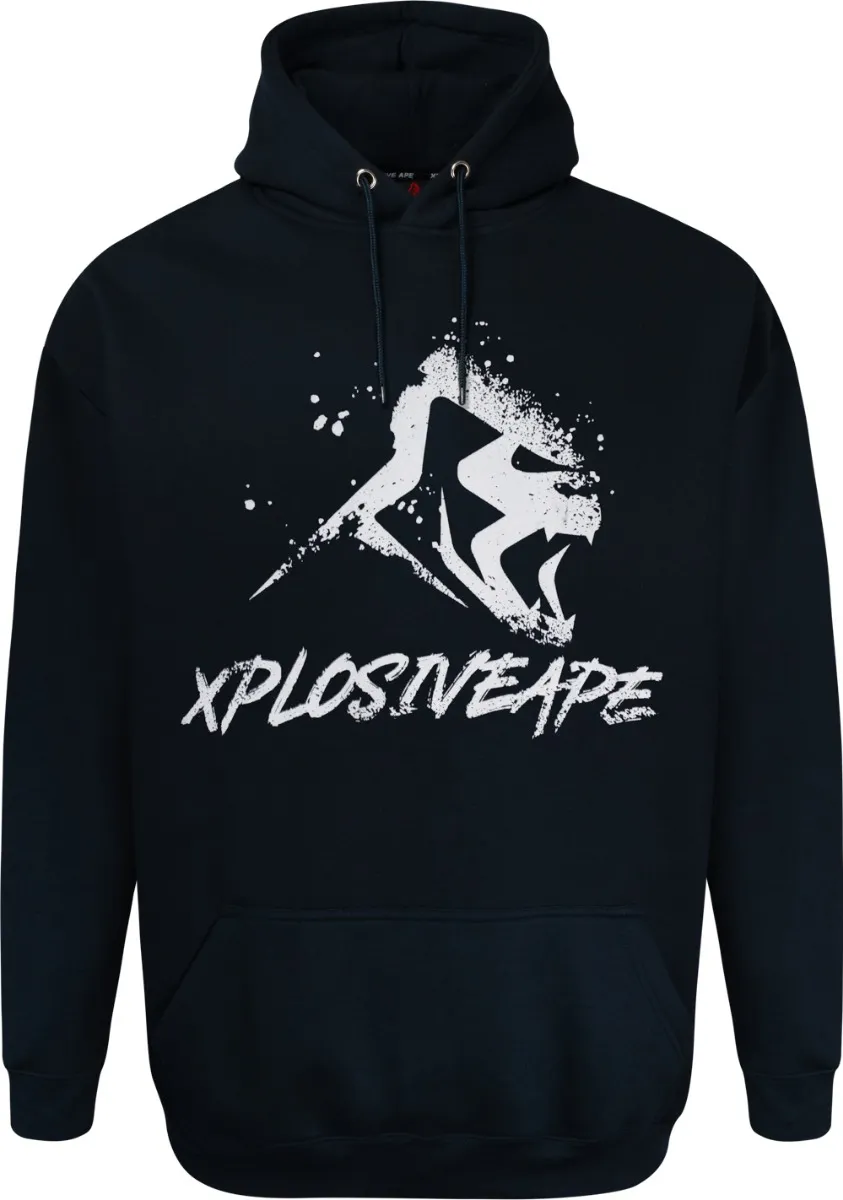 Xplosive Ape 4 Pack Boarded, Roses, Sprayed & Origins Hoody Set - Navy