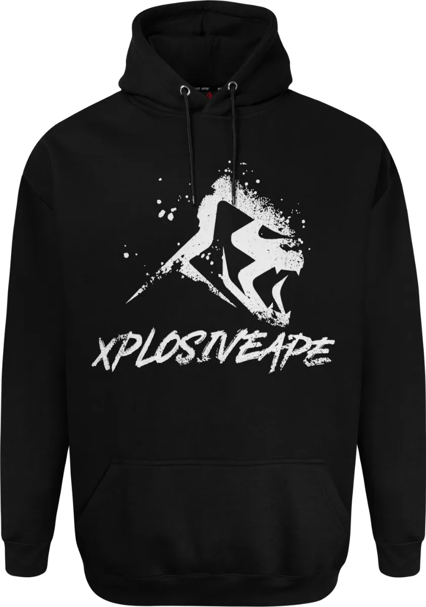 Xplosive Ape 4 Pack Cracked, Origins, Tagged & Sprayed Hoody Set - Black Navy