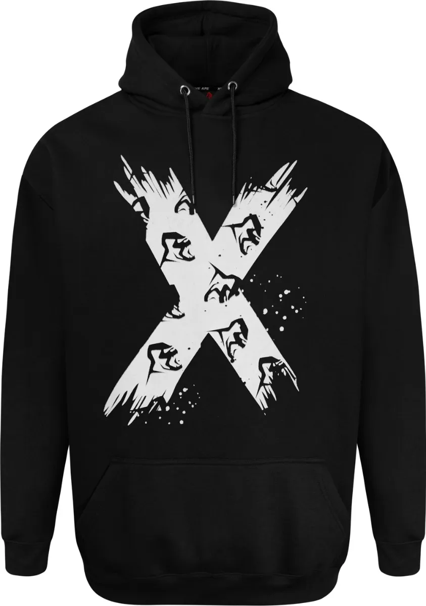 Xplosive Ape 4 Pack Origins, Toxic, Roses & Scrawl Hoody Set - Black Navy