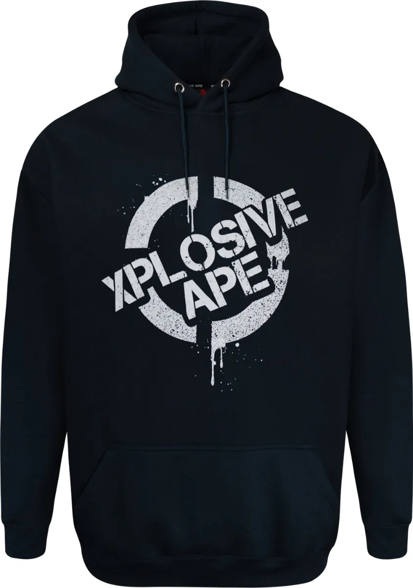 Xplosive Ape 4 Pack Origins, Toxic, Roses & Scrawl Hoody Set - Black Navy