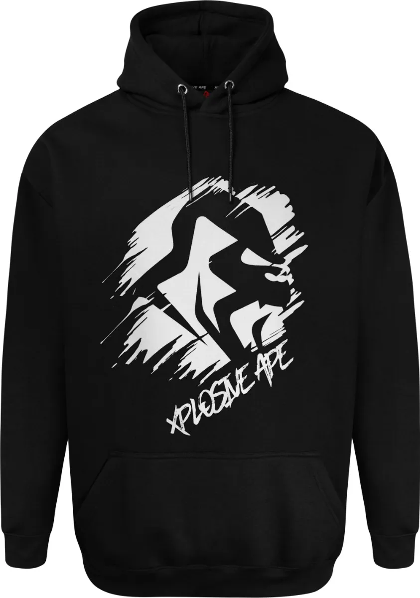 Xplosive Ape 4 Pack Origins, Toxic, Roses & Scrawl Hoody Set - Black Navy