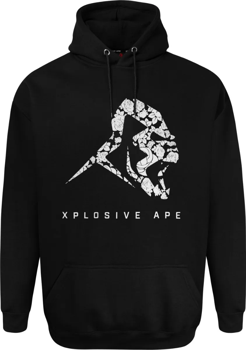 Xplosive Ape 5 Pack Cracked, Vandal, Boarded, Cracked & Roses Hoody Set - Black Navy