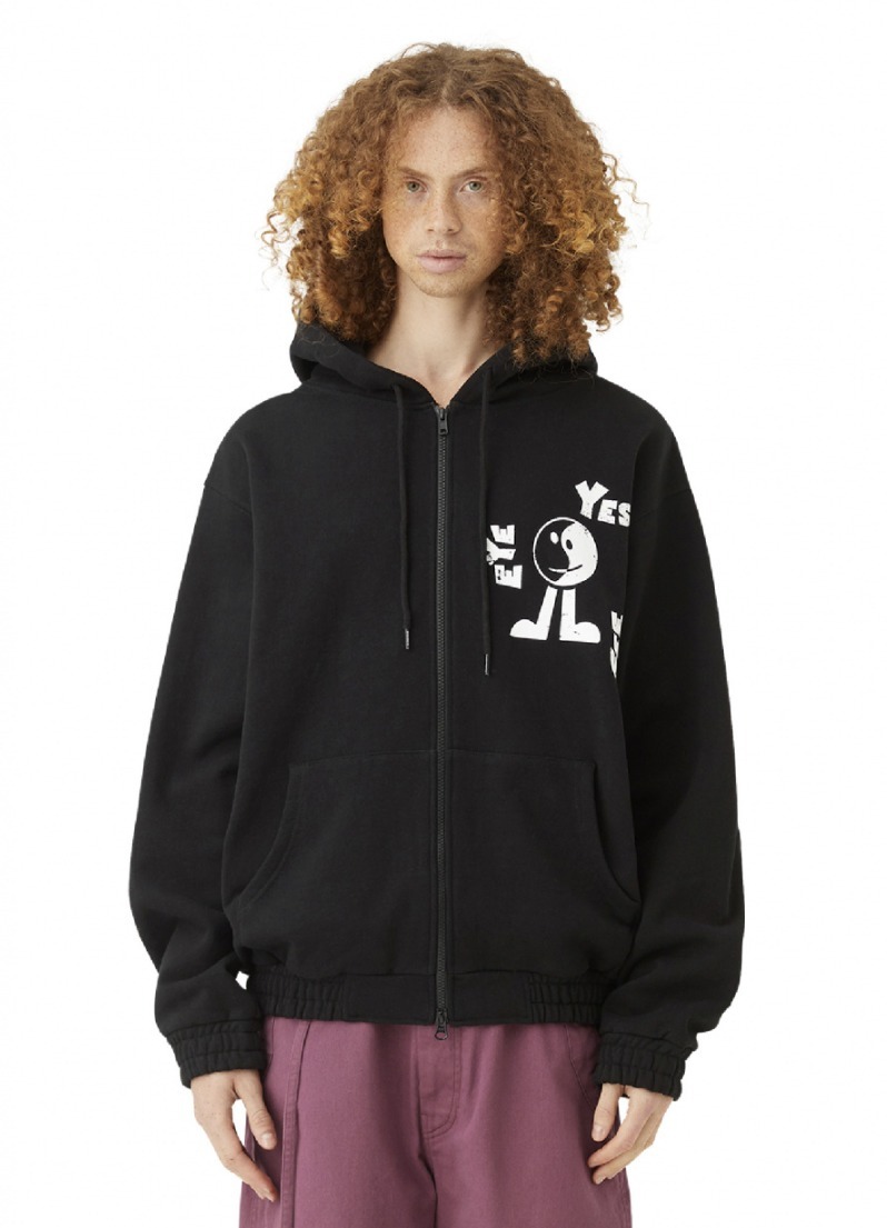 YESEYESEE  |[YESEYESEE] ★Cartoon Zip-up Hoodie